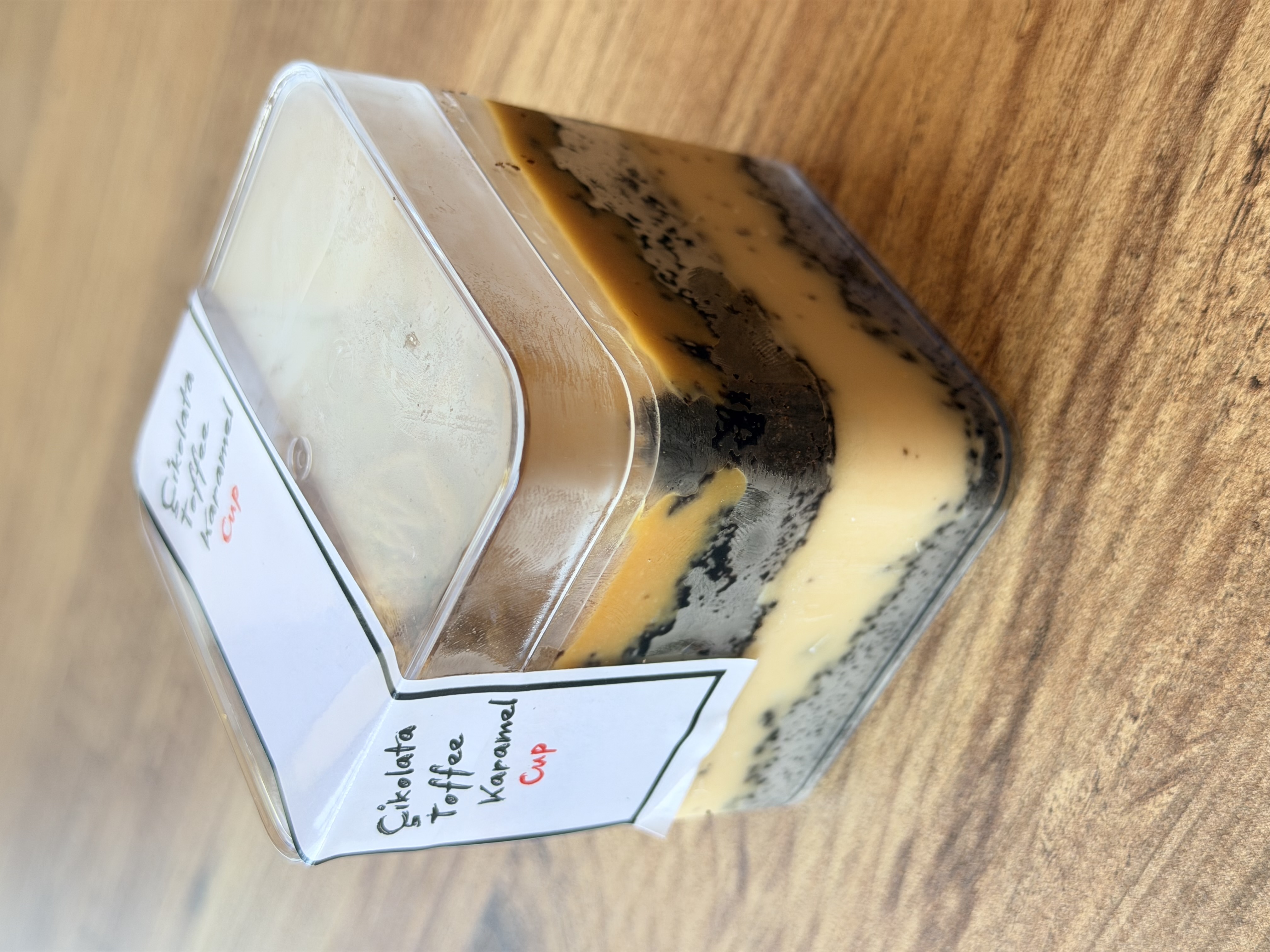 ÇİKOLATA TOFFİE KARAMEL CUP